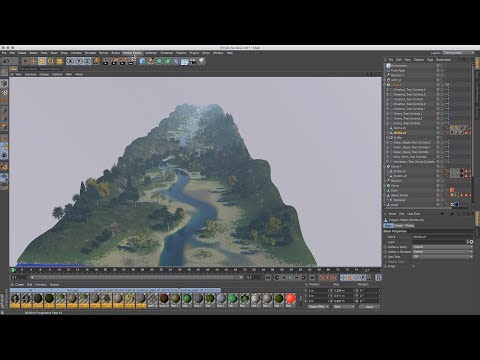 Cinema 4D Tutorial How to Create a Space Colony Intro