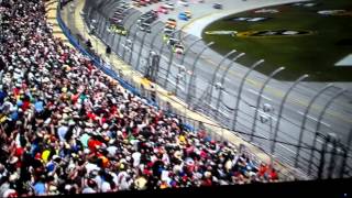 Most exciting part of Talladega Danica Patrick