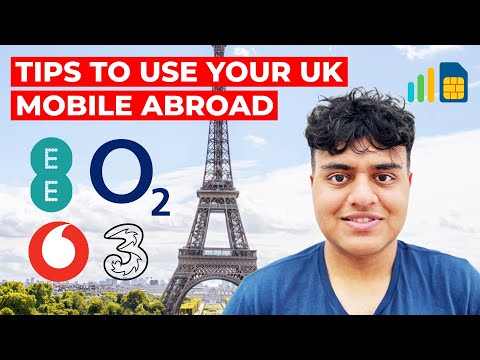 Tips to use your UK mobile phone abroad internationally using Roaming