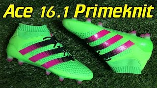 Adidas ACE 16.1 Primeknit Solar Green/Shock Pink - Review + On Feet
