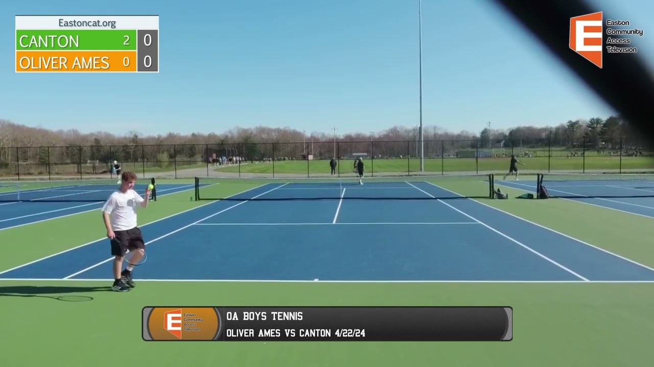 OA Boy's Tennis vs Canton 4/22/24