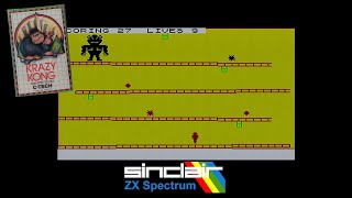ZX Spectrum Games 🖥️ - Krazy Kong 🦍