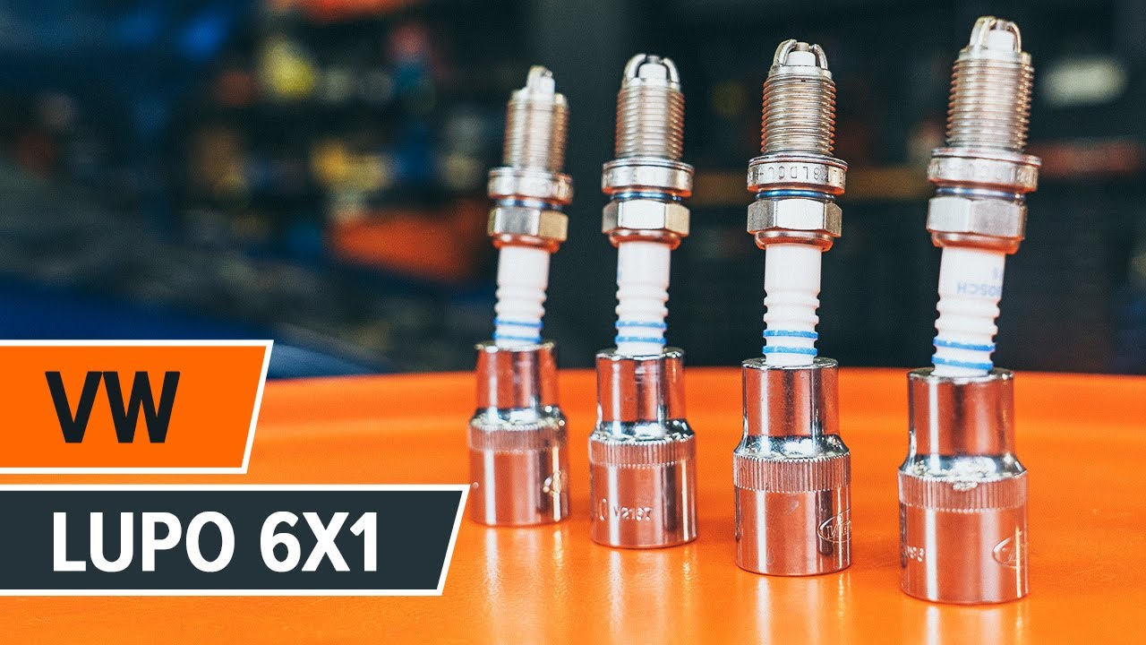 Jak vyměnit zapalovací svíčky na VW Lupo 6X1 – návod k výměně