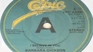 Barbara Dickson   I Believe In You 1982
