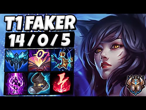 T1 Faker Ahri vs Twisted Fate MID [ Perfect KDA ] Patch 12.8 Korea Challenger ✅