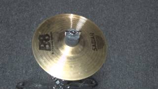 Video thumbnail for Sabian B8 8'' Splash Cymbal Sound Test 101 by Timmy G
