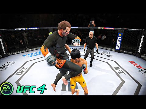 UFC 4 | Bruce Lee VS Sting(WWE) |  EA SPORTS UFC 4