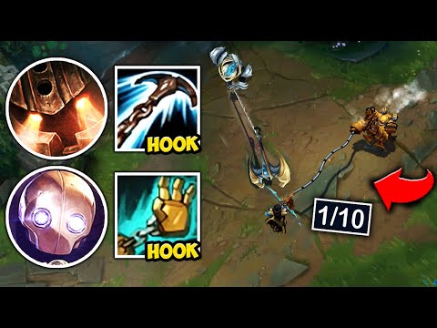 WE RAN THE DOUBLE HOOK BOT LANE AND MADE ENEMY ASHE INT ALL GAME - Ft. Zwag
