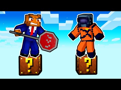 INSANE Lethal Company Lucky Block Skywars with Jerome LIVE!