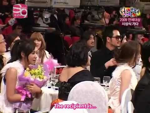 [eng] IY G7 behind the scene @ KBS Entertainment Awards 2009