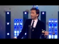 DAVID TENNANT Accepts The Special Recognition.