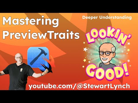 Mastering Preview Traits in SwiftUI — Built-In, Custom, Mock Data, and More thumbnail