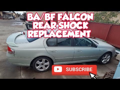 Rear end noise in BA/BF Ford Falcon? Rear shock absorber replacement