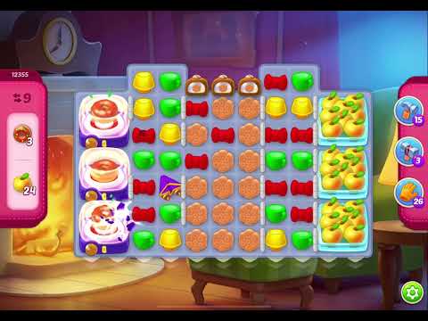 HomeScapes Level 12355 no boosters