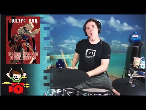 Guilty Gear Strive - Find Your One Way (Sol's Theme) On Drums!