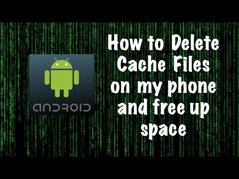 How to Delete Cache files on my phone and free up space