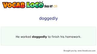Video thumbnail for doggedly