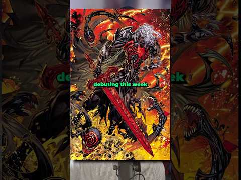 The King in Black RETURNS! 👀🤘 Jonboy Meyers crushes it on a hellish Knull #1 Cover #comicbooks