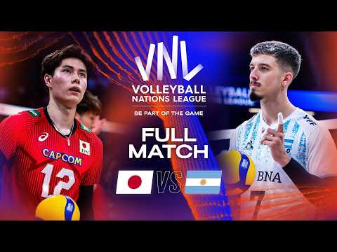 Japan's Epic Victory! 😳🤯 Japan vs. Argentina - Full Match | Men's VNL 2023