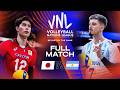 Japan S Epic Victory Japan Vs Argentina Full Match Men S VNL 2023