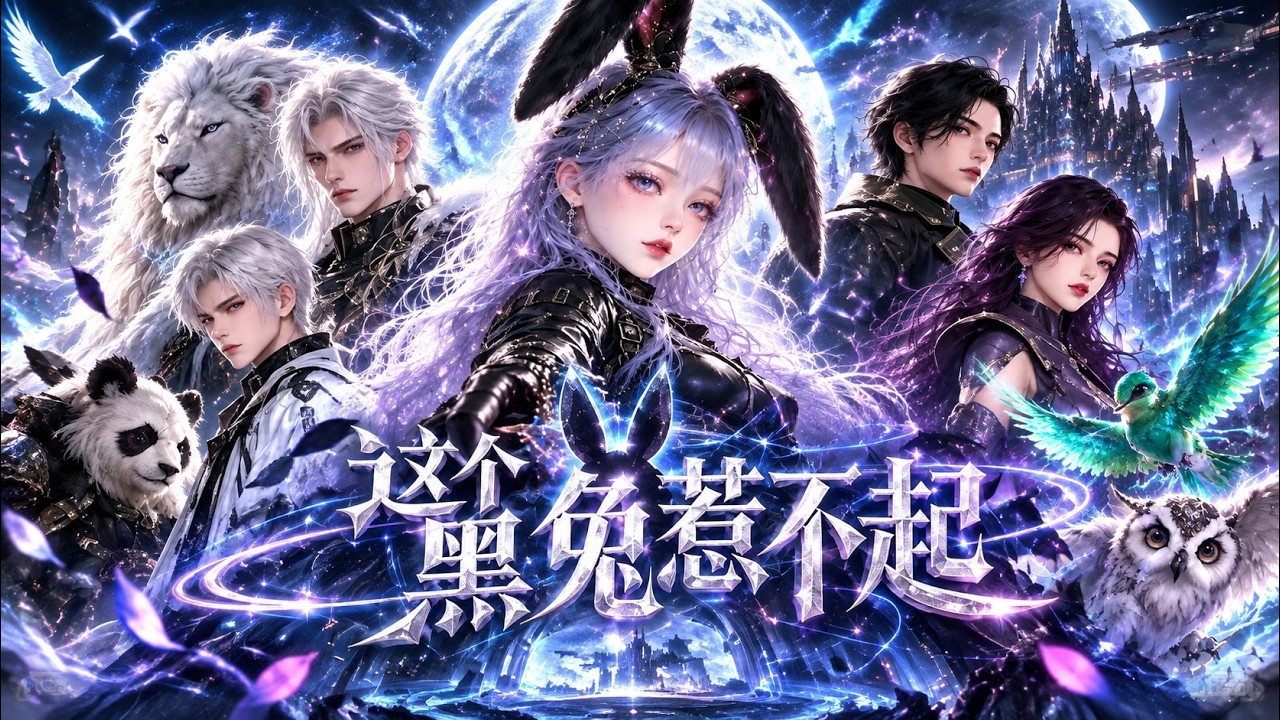 【AI漫剧全集】被流放荒星的小黑兔竟成了狂兽们的老大！《这个黑兔惹不起》第1~223集#KK爱看#AI短剧#漫剧#家庭#伦理