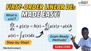 Complete Guide to Solving First-Order Linear Differential Equations | With Initial Conditions!