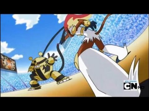 Infernape vs Electivire with Johto Victory Theme
