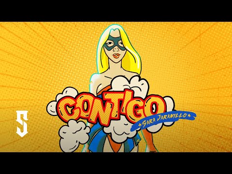 Contigo, Sara Jaramillo - Video Letra Animado
