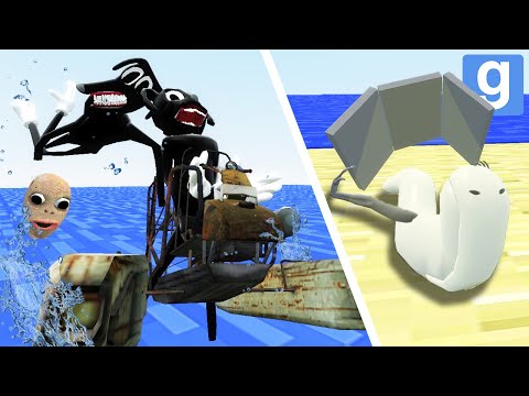BAD TREVOR HENDERSON DUPES 🌊👙 PART 44 (Garry's Mod Sandbox) | JustJoeKing