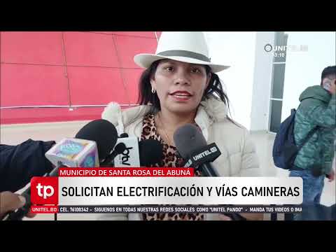 Alcaldesa de Santa Rosa del Abuná dio a conocer las principales necesidades de su región