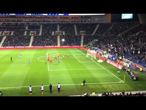 Juan Fernando Quintero awesome free kick to the bar FC PORTO