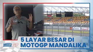 Jelang MotoGP Mandalika 2022, 5 Layar Berukuran Besar Bakal Disiapkan untuk Penonton