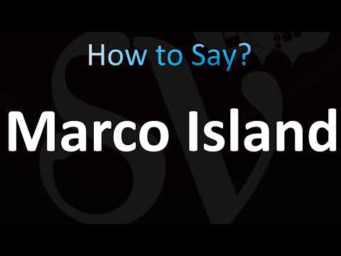 How to Pronounce Marco Island (CORRECTLY!)