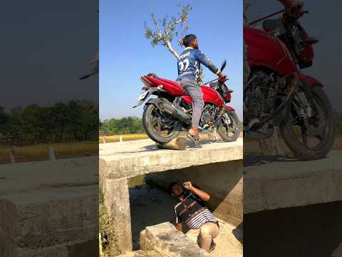 How did the motorcycle start?