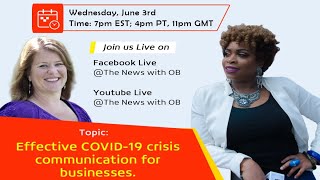 Effective COVID-19 Crisis Communication for Businesses