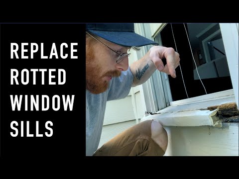 HOW TO remove and replace WINDOW SILLS