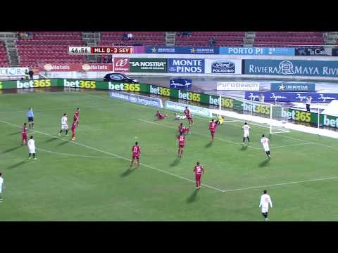 La Liga | Gol de Botía (0-4) en el RCD Mallorca - Sevilla FC | 12-12-2012 | J6