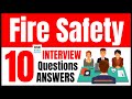Fire Safety Interview Fire Safety Interview Questions Answers Fire Technician Interview Q A