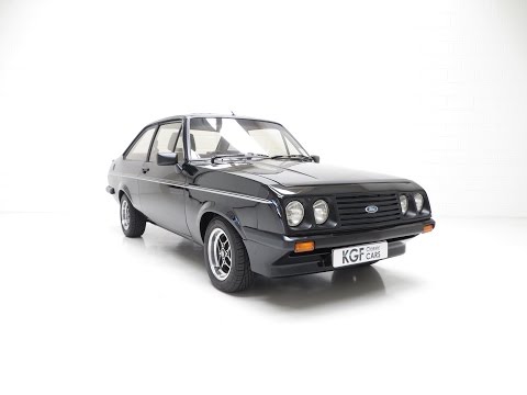 A Stunning Ford Escort Mk2 RS2000 Custom in Prime Condition - SOLD!
