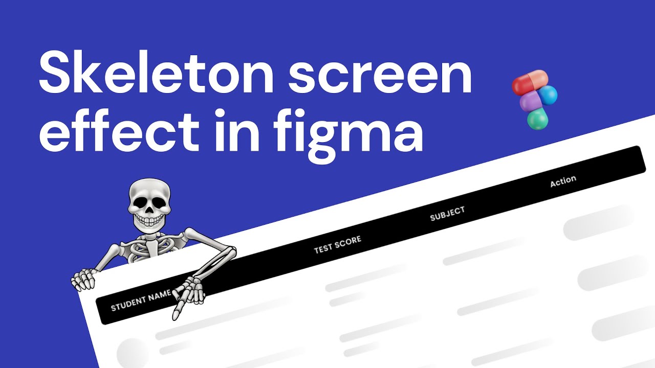 💀 Skeleton Screen Effect in Figma (Using Interactive components)