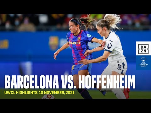 HIGHLIGHTS | Barcelona vs. Hoffenheim -- UEFA Women's Champions League 2021-22