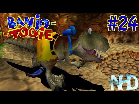 Let's Play Banjo Tooie (pt24) T-Rex (Terrydactyland)