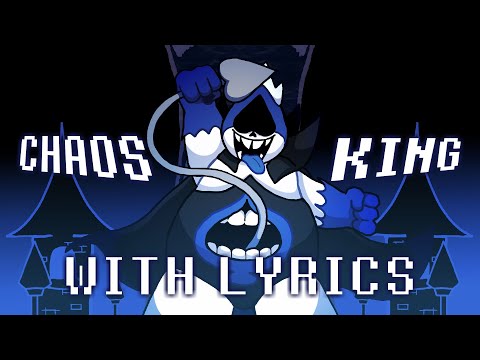 CHAOS KING WITH LYRICS | DELTARUNE CHAPTER 1 COVER | Ft. @JustaKamothy