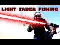Video Thumbnail for Light Saber Fishing Northern Pike!! #Shorts