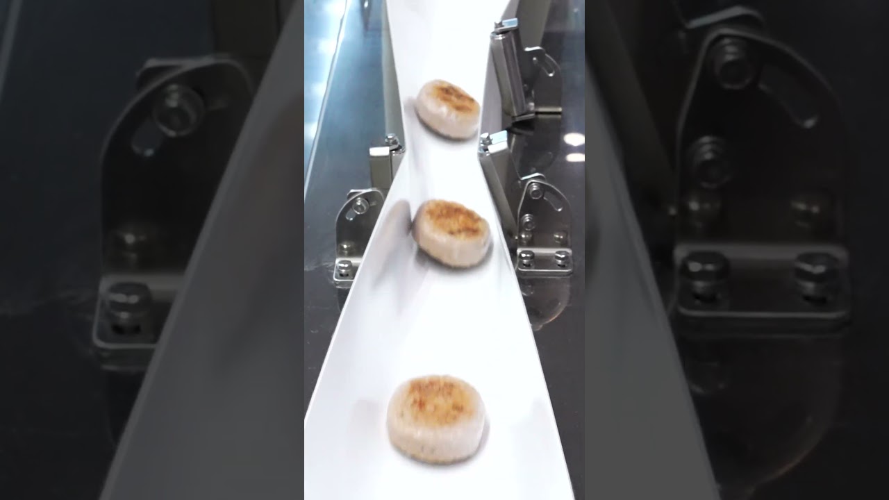 ハンバーグの工場ラインが気持ちいい…！ #shorts #fooma