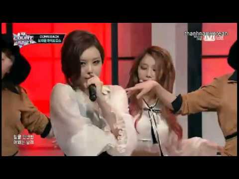 130801 Brown Eyed Girls - Kill Bill @ M! Countdown Comeback Stage