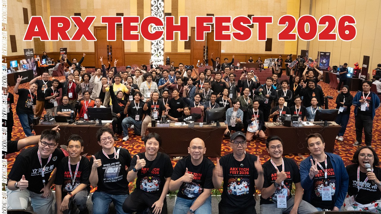 ARX Tech Fest 2026: Gatcha Fan, Show Off PC, Sampai Lomba Overclock!