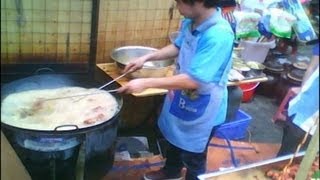 中國水溝廚餘煉油　再炸鹽酥雞