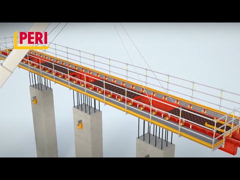 FORMWORK | PERI VARIOKIT Pier System Assembly and Operation (EN)