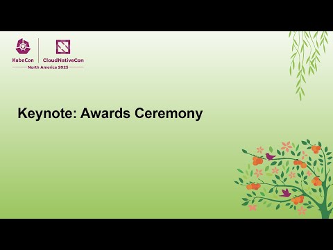 Keynote: Awards Ceremony
